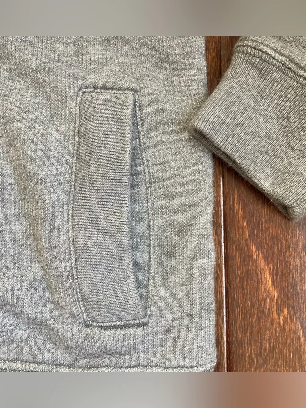 OshKosh Youth Gray Boys Cardigan Sweater Sweatshirt Button Up Size 6 varsity